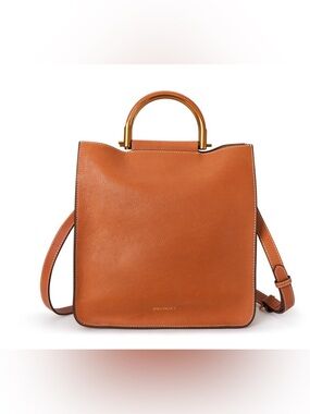 Bolvaint- The Solange Bag,  Top Grain Leather,  Terracotta Brown, NEW $1900 MSRP